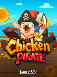 Chicken Pirate crash game at PHENDULA COM